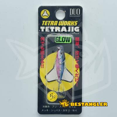 DUO Tetra Works Tetra Jig 5g Blue Pink Zebra Glow PHA0040
