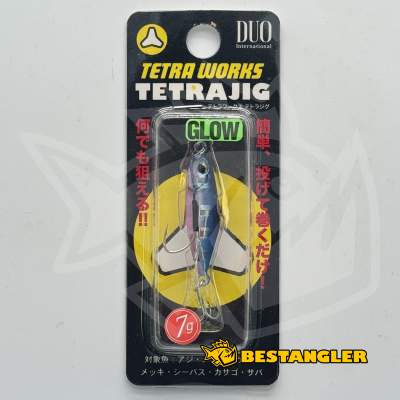 DUO Tetra Works Tetra Jig 7g Blue Pink Zebra Glow PHA0040