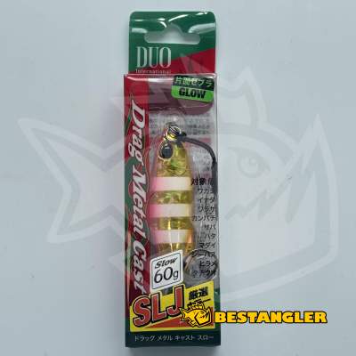 DUO Drag Metal Cast SLOW 60g Pink Gold Zebra Glow PJA0045
