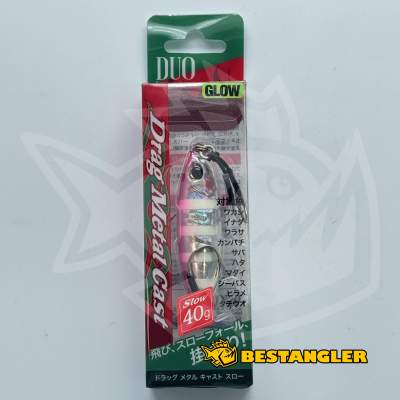 DUO Drag Metal Cast SLOW 40g Pink Zebra Glow PDA0171