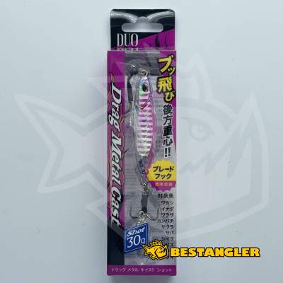 DUO Drag Metal Cast Shot 30g Pink Back PHA0009