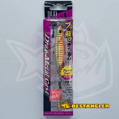 DUO Drag Metal Cast Shot 40g Red Gold PHA0026