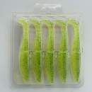 Sawamura One Up Shad 5" #086 Apple Green Chart