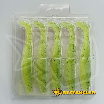 Sawamura One Up Shad 5" #086 Apple Green Chart