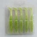 Sawamura One Up Shad 5" #071 Yellow Chart