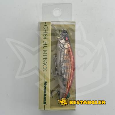 Megabass GH64 Humpback M RED STREAM II