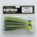 Keitech Swing Impact 4" Chartreuse Thunder - CT#12