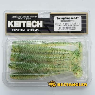 Keitech Swing Impact 4" Fire Perch - CT#23