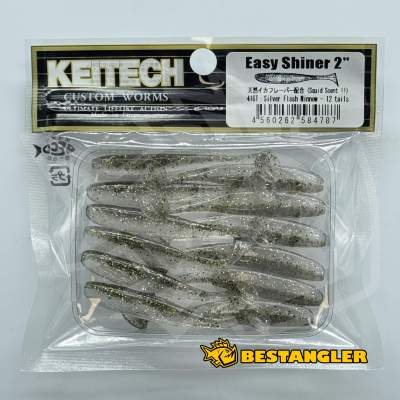 Keitech Easy Shiner 2" Silver Flash Minnow - #416