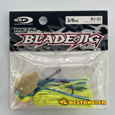 O.S.P Metal Blade Jig 3/8 oz 10 g Chart Blue Back BJ53