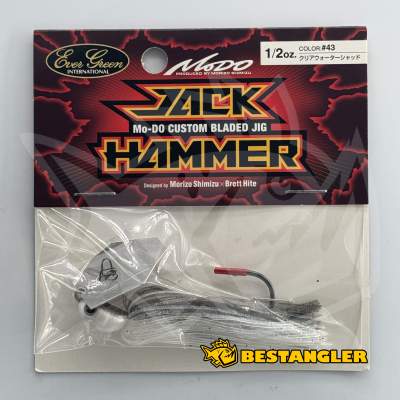 Evergreen Jack Hammer 1/2 oz 14 g Clear Water Shad #43