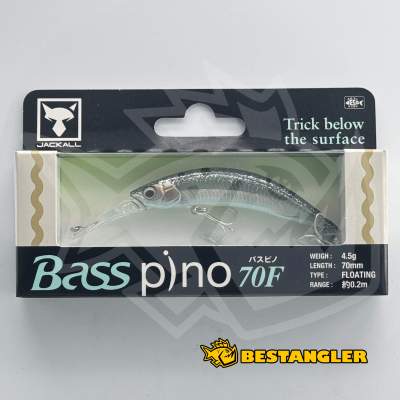 Jackall Basspino 70F Dark Thunder Clear Bait