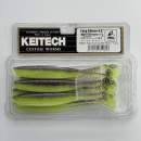 Keitech Easy Shiner 4.5" Purple Chartreuse - BA#03