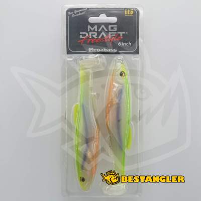 Megabass Magdraft Freestyle 6" Chart Back Shad - 19