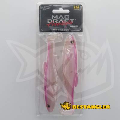 Megabass Magdraft Freestyle 6" Pink Back Shad - 20