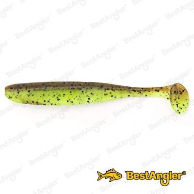 Keitech Easy Shiner 4" Green Pumpkin Chartreuse