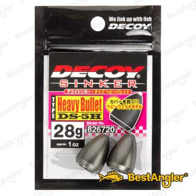 DECOY DS-5H Plomo tipo Heavy Bullet