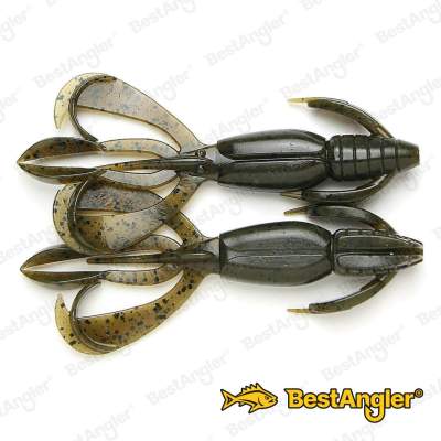 Keitech Crazy Flapper 2.8" Green Pumpkin PP.