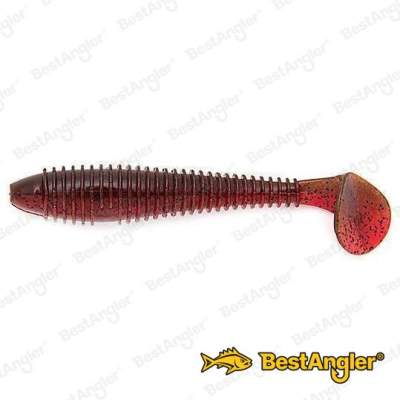 Keitech FAT Swing Impact 3.8" Scuppernong / Red - #435