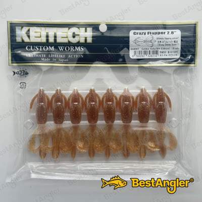 Keitech Crazy Flapper 2.8" Golden Goby - BA#06