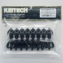 Keitech Crazy Flapper 2.8" Negro - #001