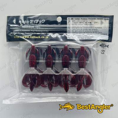 Keitech Crazy Flapper 2.8" Black Cherry - #411