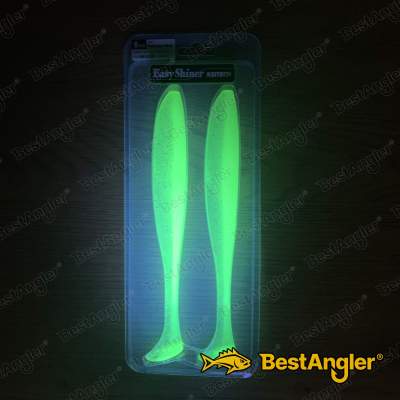 Keitech Easy Shiner 8" Chartreuse Shad - CT#13 - UV