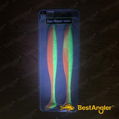 Keitech Easy Shiner 8" Fire Tiger - #449 - UV