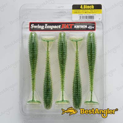 Keitech FAT Swing Impact 4.8" Fire Perch - CT#23