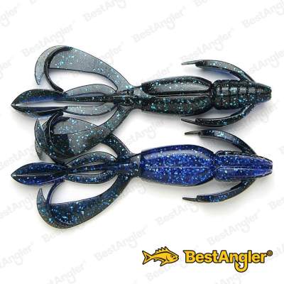 Keitech Crazy Flapper 2.8" Black Blue