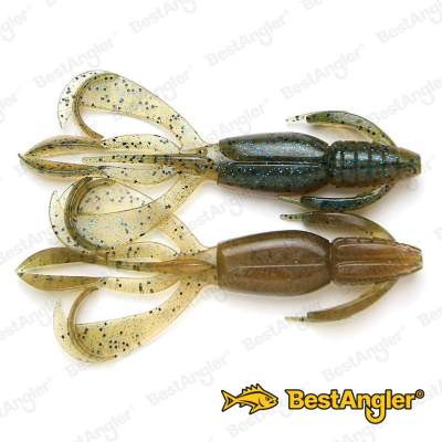 Keitech Crazy Flapper 2.8" Green Weenie Blue - #403