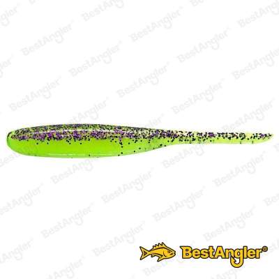 Keitech Shad Impact 3" Purple Chartreuse