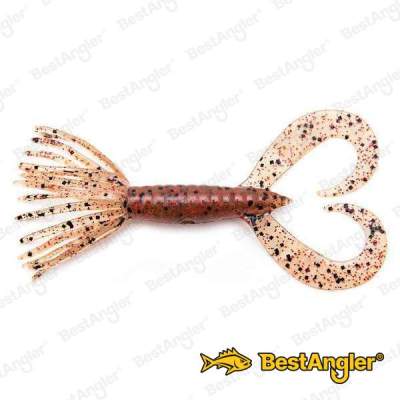 Keitech Little Spider 2" Cinnamon PP. Red - #203