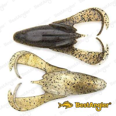 Keitech Noisy Flapper 3.5" Green Pumpkin Frog