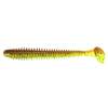Keitech Swing Impact 2.5" Motoroil / Chartreuse