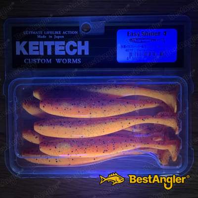 Keitech Easy Shiner 4" Delta Craw - #407 - UV