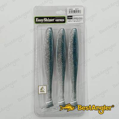 Keitech Easy Shiner 6.5" Hasu (Silver Shiner) - #431