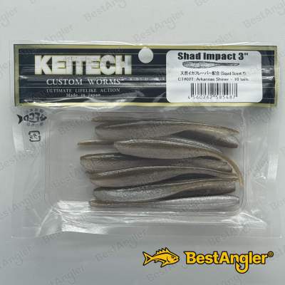 Keitech Shad Impact 3" Arkansas Shiner - CT#02
