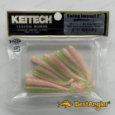 Keitech Swing Impact 2" Electric Chicken - BA#01