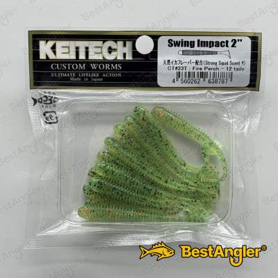 Keitech Swing Impact 2" Fire Perch - CT#23