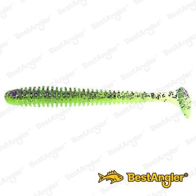 Keitech Swing Impact 3" Purple Chartreuse