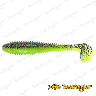 Keitech FAT Swing Impact 3.8" Purple Chartreuse