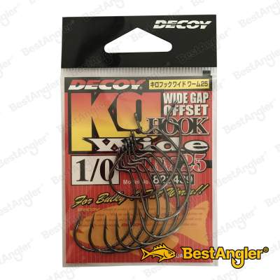 DECOY Worm 25 Kg Hook Wide #1/0