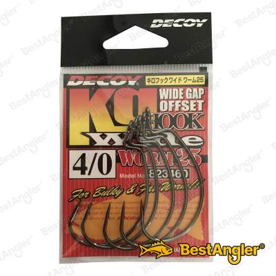 DECOY Worm 25 Kg Hook Wide #4/0 - 823460