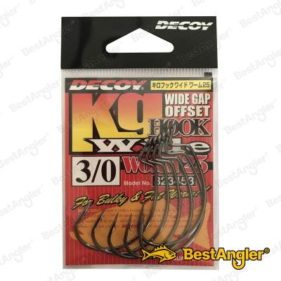 DECOY Worm 25 Kg Hook Wide #3/0