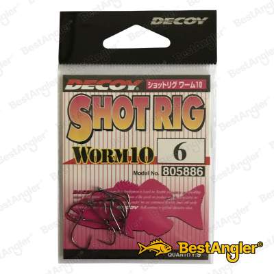 DECOY Worm 10 Shot Rig #6 - 805886