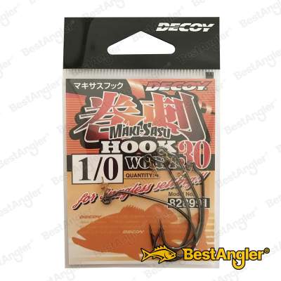 DECOY Worm 30 Makisasu Hook #1/0