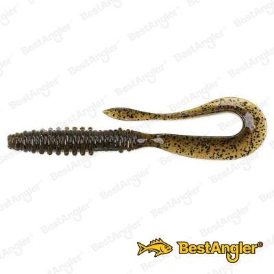 Keitech Mad Wag 4.5" Green Pumpkin PP.