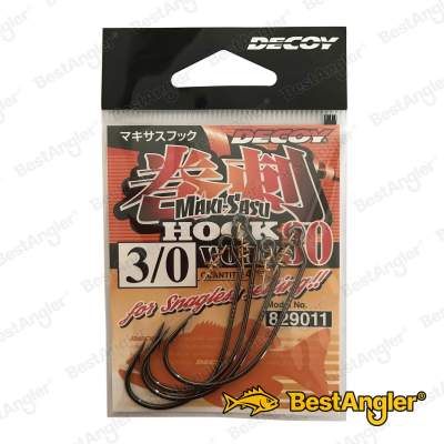 DECOY Worm 30 Makisasu Hook #3/0