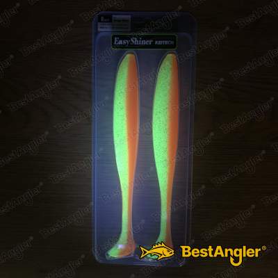 Keitech Easy Shiner 8" Orange Shiner - #441 - UV